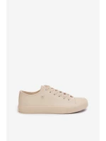Dámske tenisky z eko kože Big Star TT274019 Beige