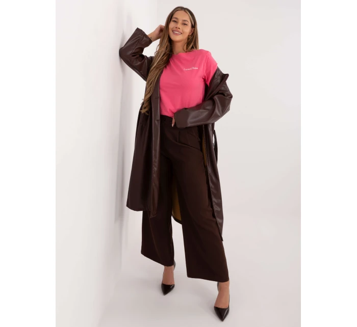 T shirt model 21821384 różowy - FPrice