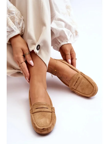 Dámske semišové mokasíny Camel Lenvie Dámske semišové mokasíny Camel Lenvie