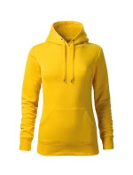 Dámska mikina s kapucňou Cape Free žltá