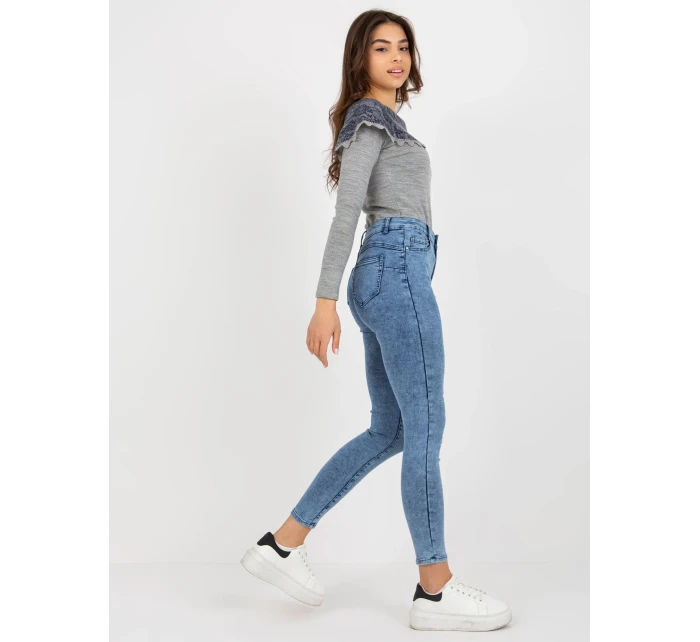 Dámské džínové kalhoty NM SP model 20091026 Světle jeans modrá - FPrice