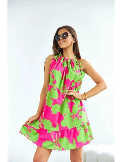 šaty s volánkem model 20070343 - Moon šaty s volánkem model 20070343 - Moon