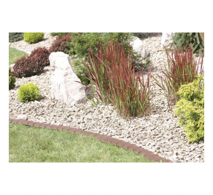 ZÁHRADA BARIÉRA PALISADA FLAT TREE 3,8 M bronzové detské