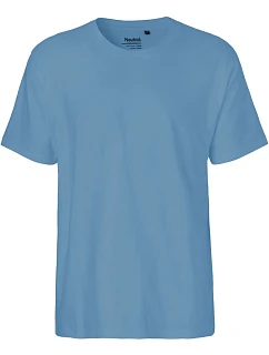 O Pánské tričko z těžké bio bavlny dusty indigo model 22504310 - Neutral