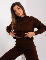 Komplet BA KMPL model 18997489 ciemny brązowy - FPrice