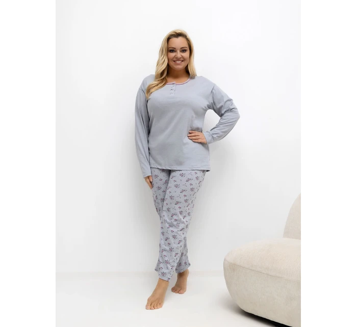 DU PI FP 501.22 sivé pyžamo DU PI FP 501.22 sivé pyžamo