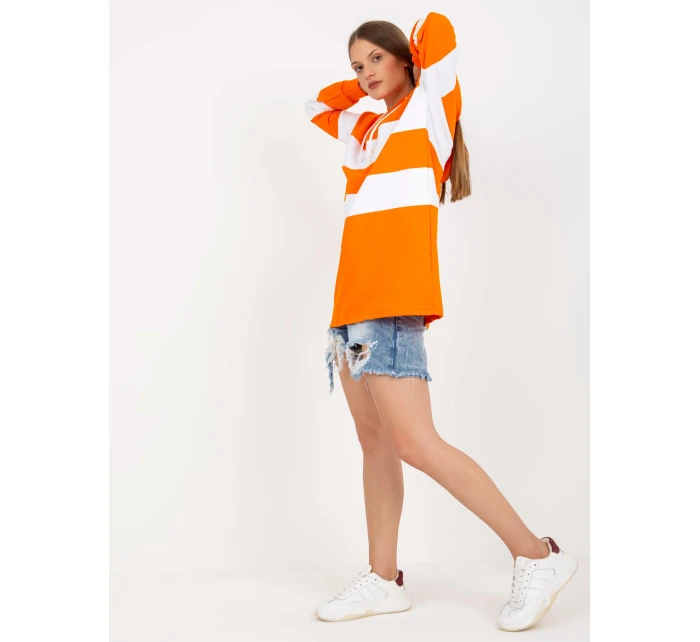 Mikina RV BL 8074.98 oranžová