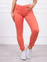 Dámske nohavice 2628-1 apricot - Kesi