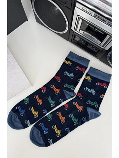 Pánske 3/4 farebné ponožky na motorku 1153.050