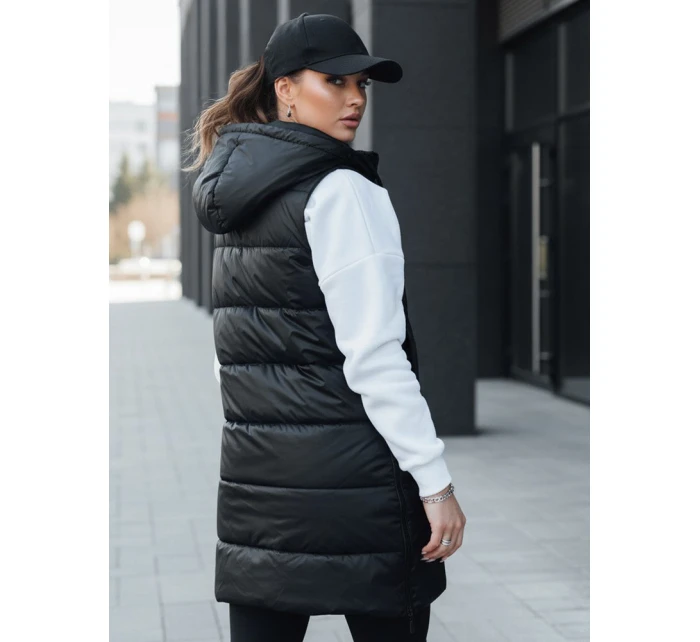 Dámská prošívaná vesta  černá Dstreet model 21970197 - FashionStreet