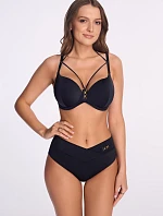 Plavková podprsenka s polovičnými košíčkami Ava SK 253 Black