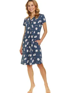 Dámske tehotenské tričko 9930 tmavomodré - Doctornap