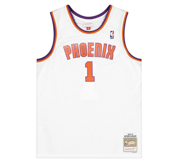 Mitchell & Ness Phoenix NBA Alternative Jersey Suns 2002 Anfernee Hardaway M SMJY4443-PSU02AHAWHIT Pánske oblečenie