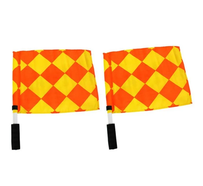 Vlajky pre rozhodcov s rukoväťou 2 ks Vlajky pre rozhodcov s rukoväťou 2 ks