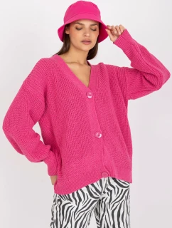 Sweter LC SW model 21127022 ciemny różowy - FPrice