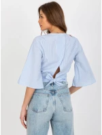 Halenka LK BZ model 18454088 bílá a modrá - FPrice