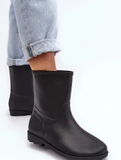 Klasické dámske slip-on topánky čierne Solihia