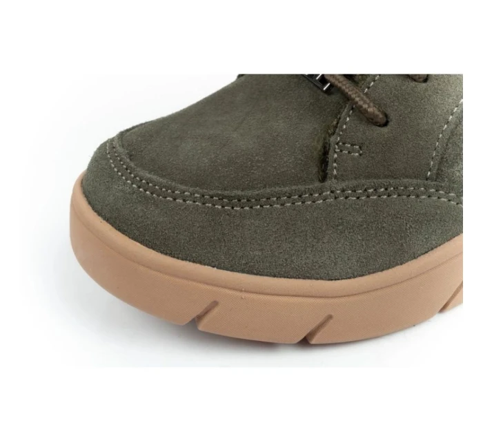 Dámska členková obuv F30232 1020 400Tmavo zelená s hnedou - Scholl