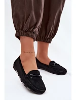 Dámske mokasíny 6358 black - Sweet Shoes