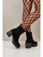 Topánky na podpätku model 199299 Krok vo veľkom štýle