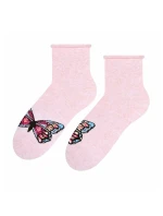 Vzorované netlačiace ponožky Steven art.099 35-40