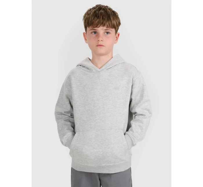 Chlapecká mikina s kapucí model 21476844 - 4F Chlapecká mikina s kapucí model 21476844 - 4F