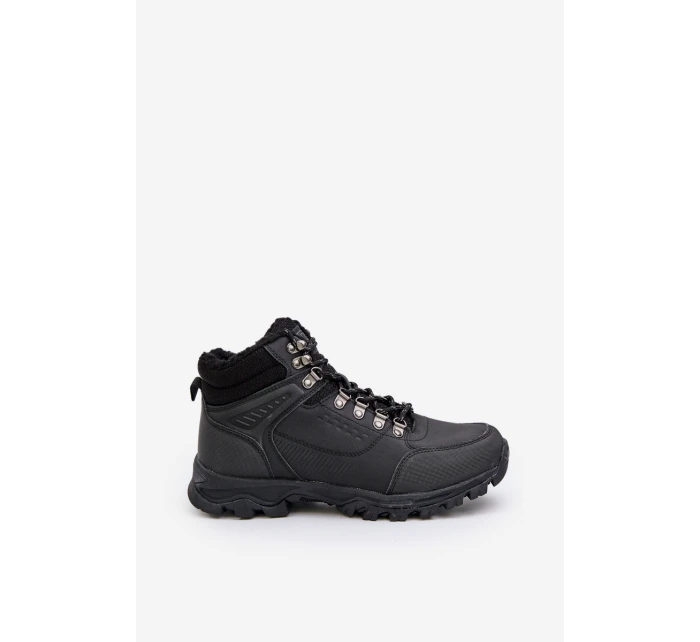 Ocieplane Buty Trekkingowe Męskie Czarne Loreinae