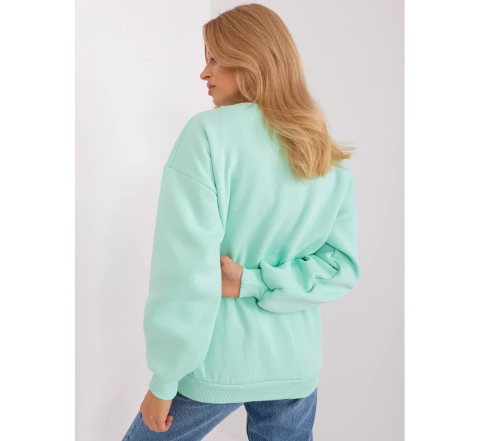 Bluza EM BL 617 model 18955339 mietowy - FPrice Bluza EM BL 617 model 18955339 mietowy - FPrice