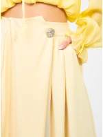 Sukňa IT SD 81036.82 svetložltá