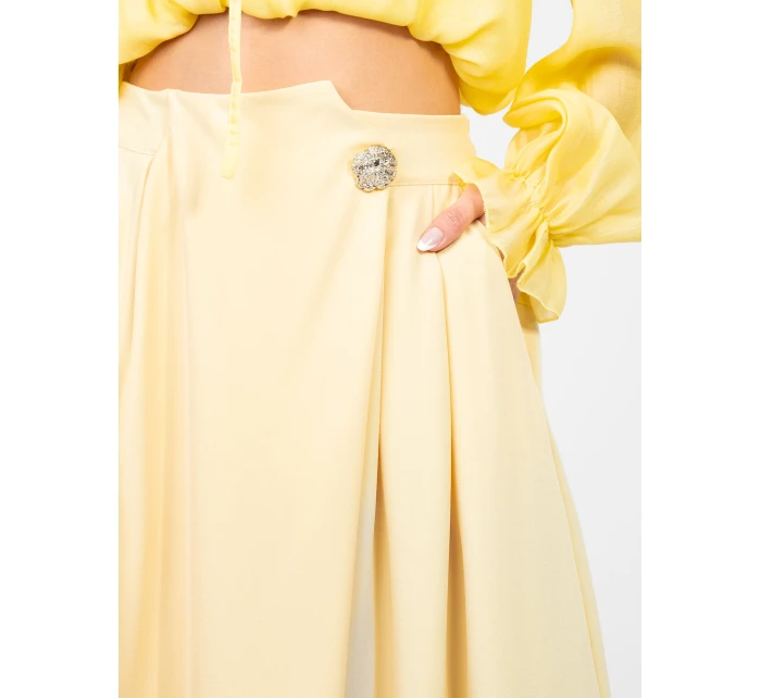 Sukňa IT SD 81036.82 svetložltá