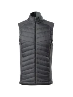 Cross hybridná vesta pánska light anthracite