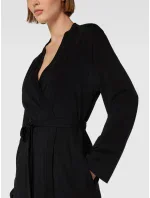 Krátky dámsky župan YI2122635 001 čierny - DKNY Krátky dámsky župan YI2122635 001 čierny - DKNY