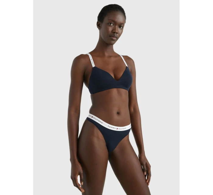 Dámske tangá THONG UW0UW03835 DW5 dark blue - Tommy Hilfiger Dámske tangá THONG UW0UW03835 DW5 dark blue - Tommy Hilfiger