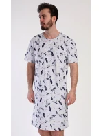 Pánska nočná košeľa s krátkym rukávom Surfovanie