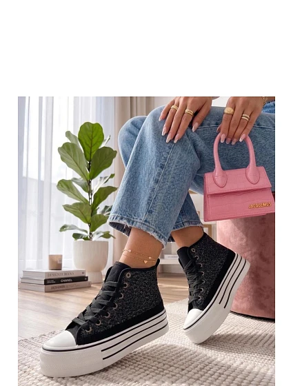 Tenisky na platforme model 227258 Solea