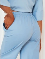 Dámske široké nohavice RITES modré FashionStreet UY2008
