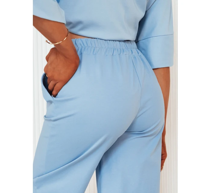 Dámske široké nohavice RITES modré FashionStreet UY2008