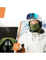 Qunature lyžiarska bunda 13230023015 bike motorbike balaclava veľkosť L - zelená