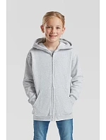 Fruit of the Loom Classic Kids Sweat Jacket Detská mikina s kapucňou 16.2045 červená Fruit of the Loom Classic Kids Sweat Jacket Detská mikina s kapucňou 16.2045 červená