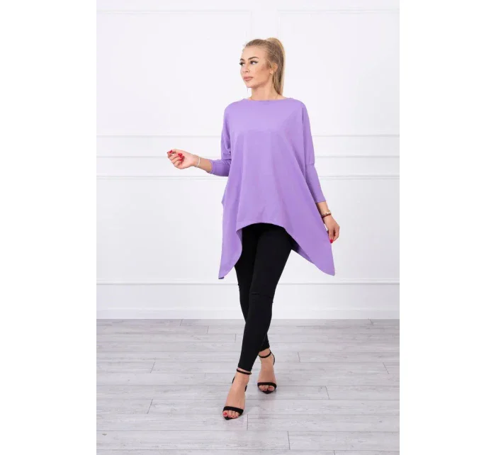 Oversize halenka fialová Oversize halenka fialová