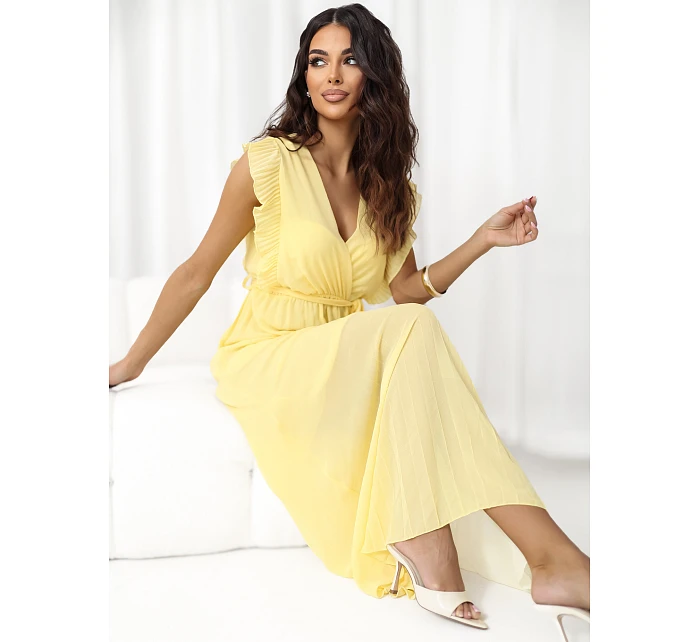 Šaty IT SK 13166.85 světle žluté