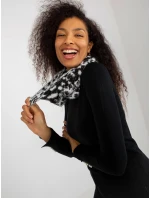 Dámská šála AT KM ENEC Bílá s černou model 21782940 - FPrice Dámská šála AT KM ENEC Bílá s černou model 21782940 - FPrice