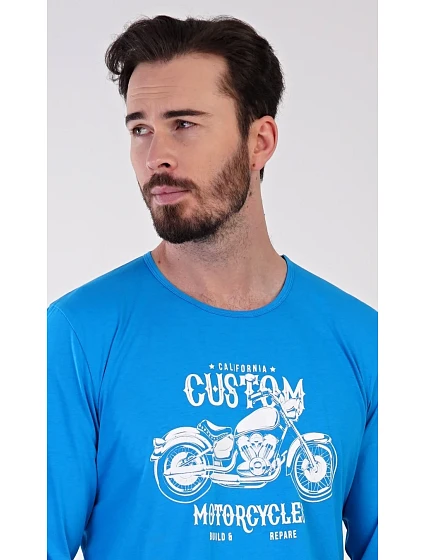 Pánské pyžamo dlouhé model 22407782 - Vienetta MAN Pánské pyžamo dlouhé model 22407782 - Vienetta MAN