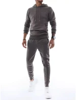 Pánská antracitová tepláková souprava Dstreet model 21963615 - FashionStreet