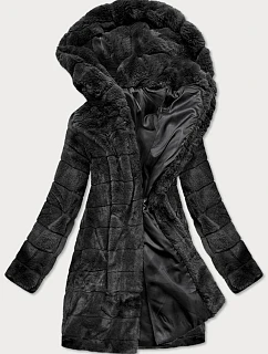 KURTKA DAMSKA Z KAPTUREM CZARNA model 21242692 - S'WEST