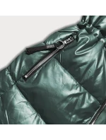 METALICZNA KURTKA DAMSKA ZIELONA model 21244026 - S'WEST