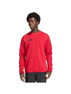 Pánska mikina adidas Tiro 26 Travel Crew červená KD3324 pánska