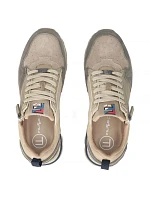 Pánske béžové kožené čižmy Filippo MSP7836 Pánske béžové kožené čižmy Filippo MSP7836