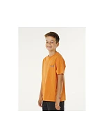 Chlapčenské tričko RIP CURL Eternal Shred Art Tee-Boy, oranžové, detské Chlapčenské tričko RIP CURL Eternal Shred Art Tee-Boy, oranžové, detské
