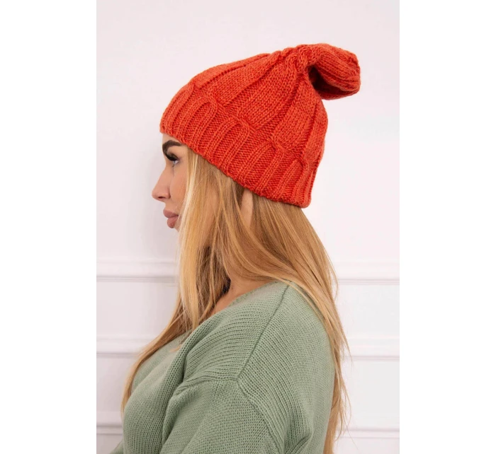 Fleecová čiapka Iwona K221 červená